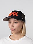 Бейсболка AMERICAN NEEDLE арт. SMU706A-ACDC ACDC Riptide Valin (черный)